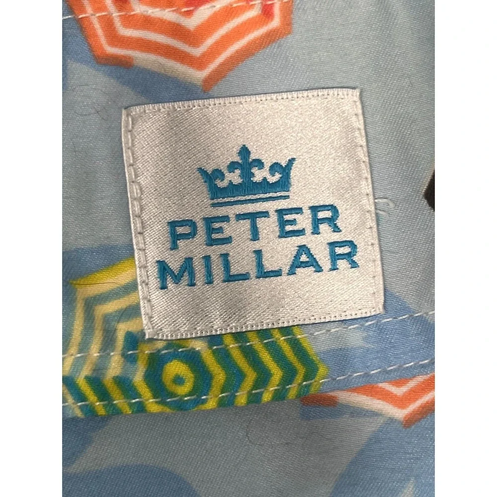 Peter Millar Men's Swim Trunks Lined L 31
